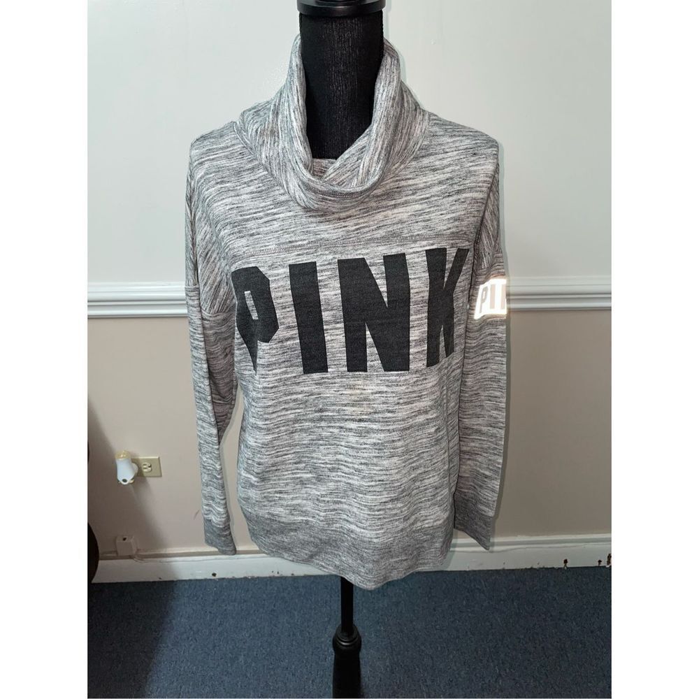 PINK Victoria’s Secret Cowl Neck Long Sleeve Tee